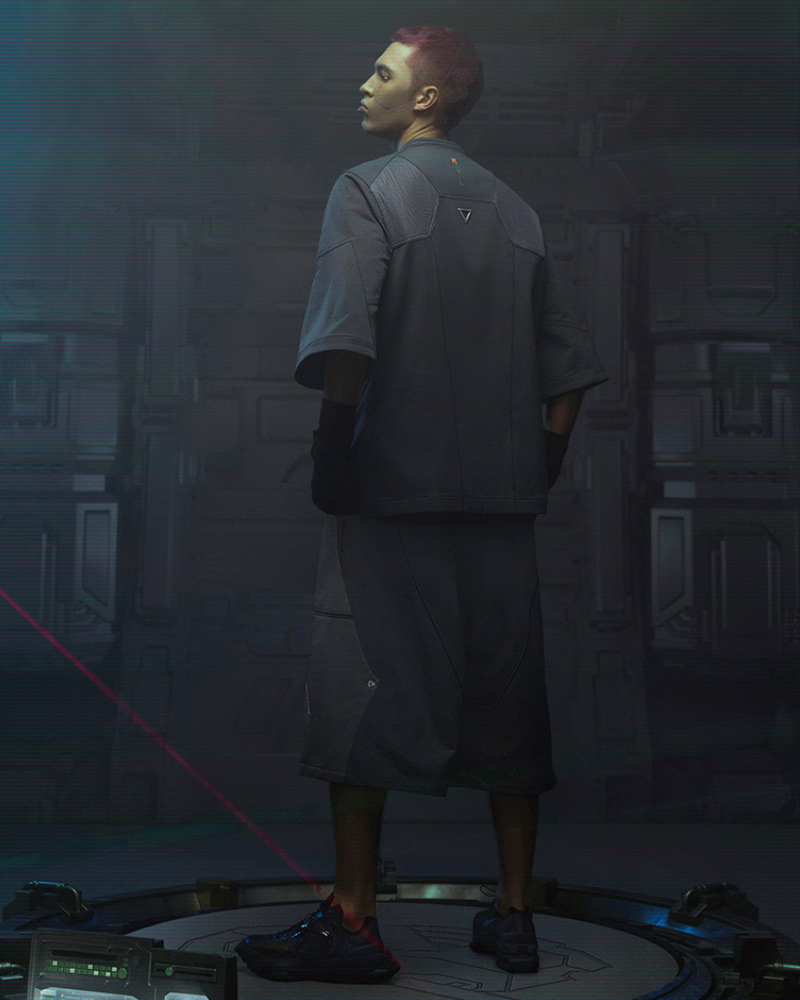 Cyberpunk Outfits Bellator IV Suit Shorts