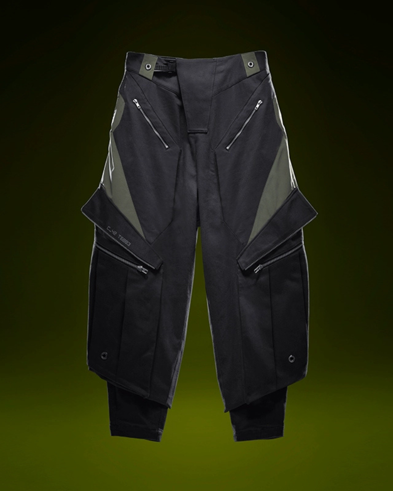 Cyberpunk Outfits Blade Shadow Cargo Pants