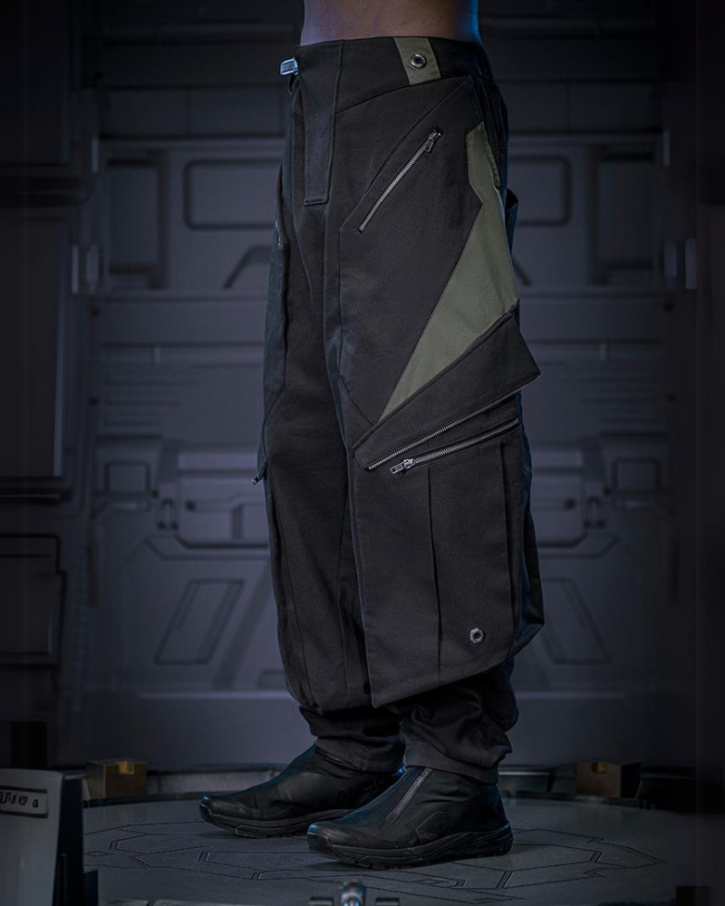 Cyberpunk Outfits Blade Shadow Cargo Pants