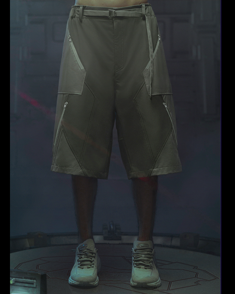Cyberpunk Outfits Demiurge IV Suit Shorts