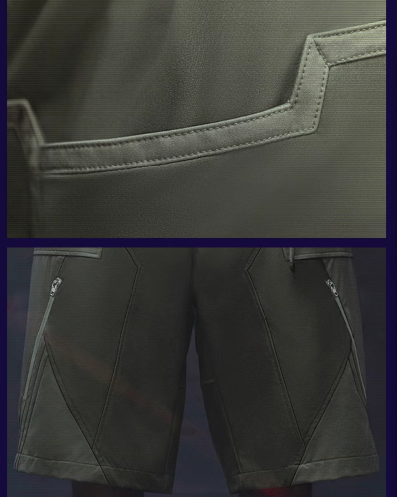 Cyberpunk Outfits Demiurge IV Suit Shorts