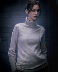 Cyberpunk Outfits Unisex Turtleneck Sweatshirt
