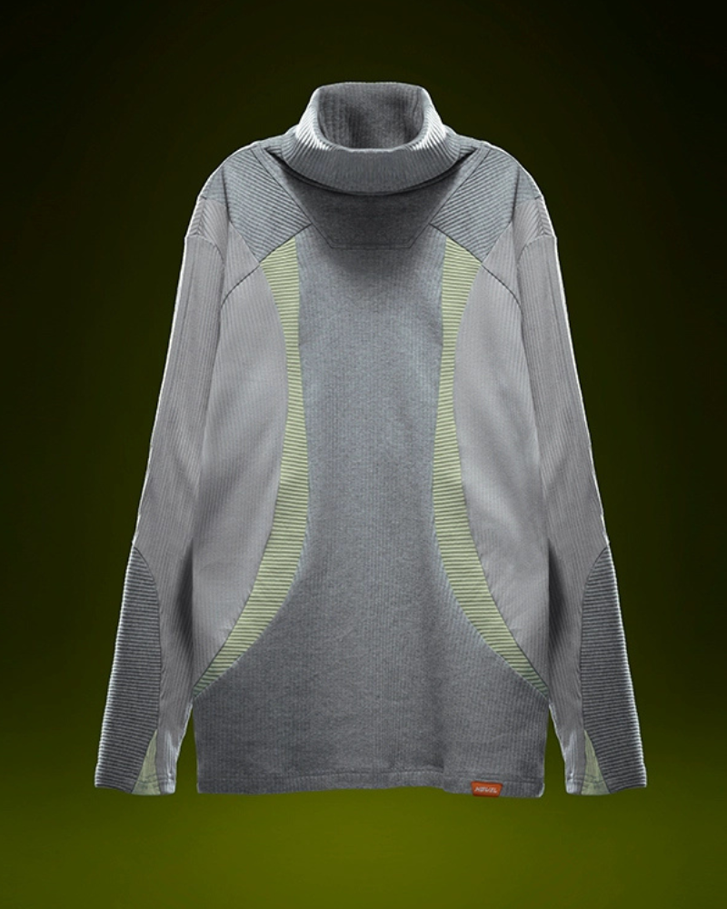 Cyberpunk Outfits Unisex Turtleneck Sweatshirt