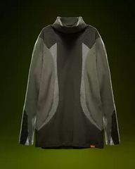 Cyberpunk Outfits Unisex Turtleneck Sweatshirt