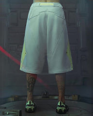 Cyberpunk Outfits Star Alliance Sports Shorts