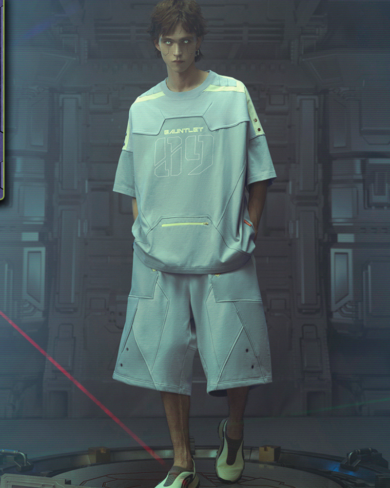 Cyberpunk Outfits Star Alliance Sports Shorts