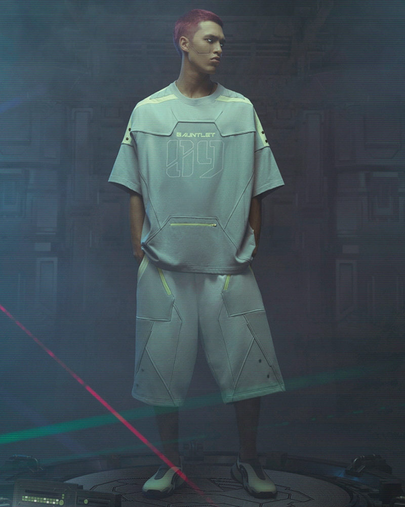 Cyberpunk Outfits Star Alliance Sports Shorts