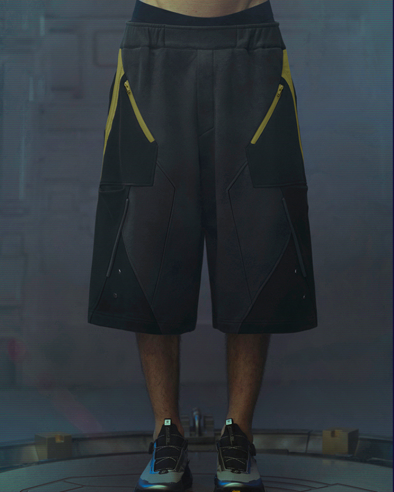 Cyberpunk Outfits Star Alliance Sports Shorts