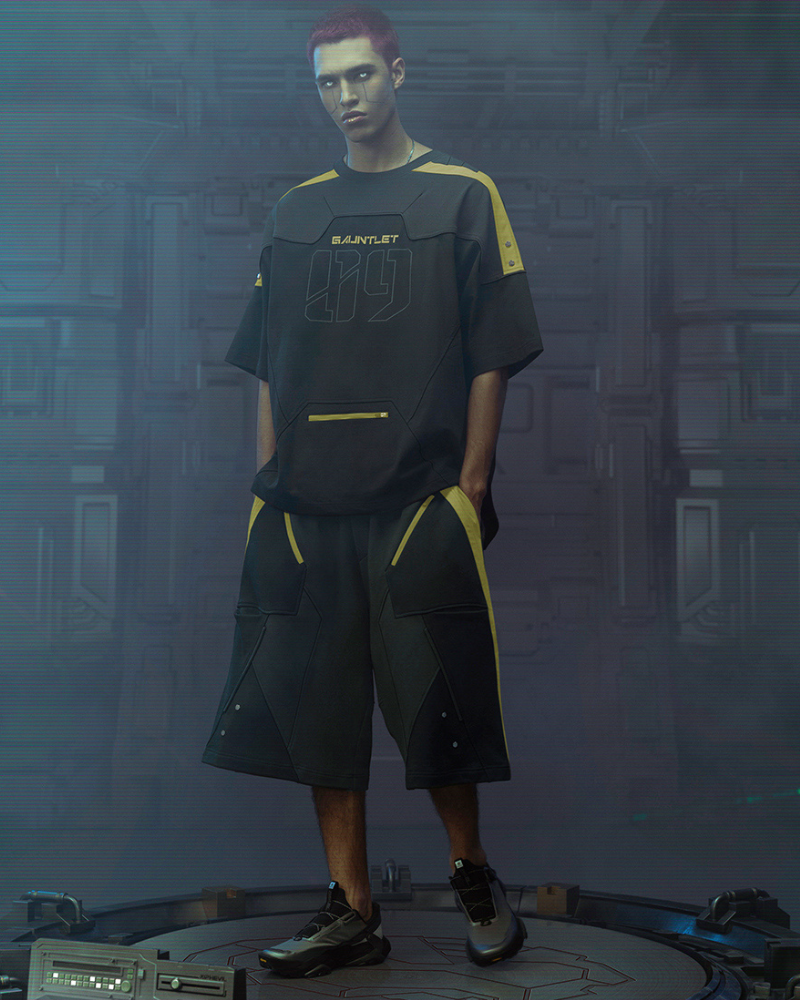 Cyberpunk Outfits Star Alliance Sports Shorts