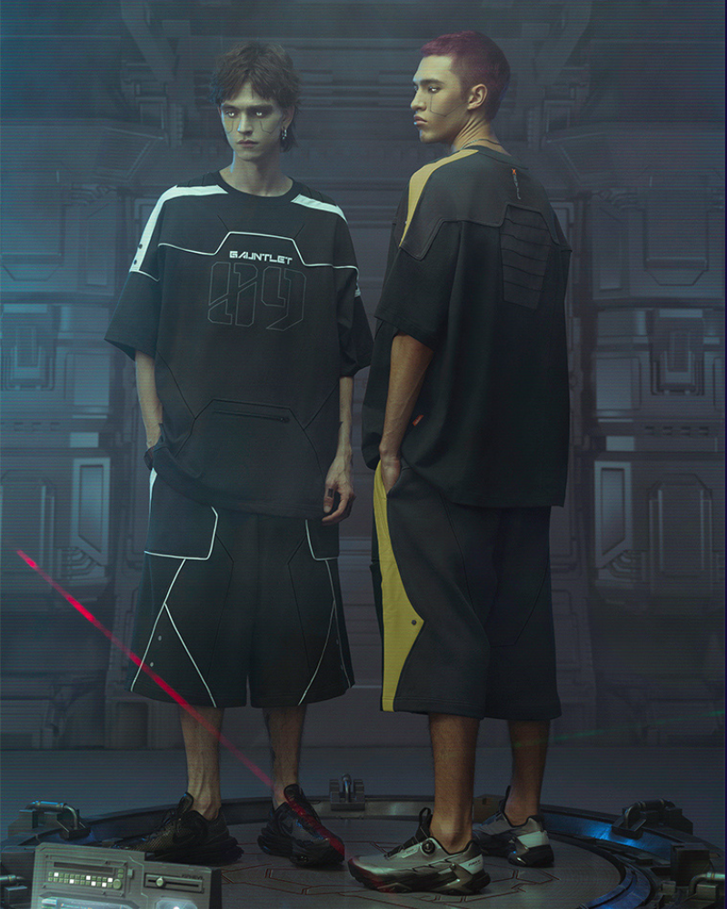 Cyberpunk Outfits Star Alliance Sports Shorts