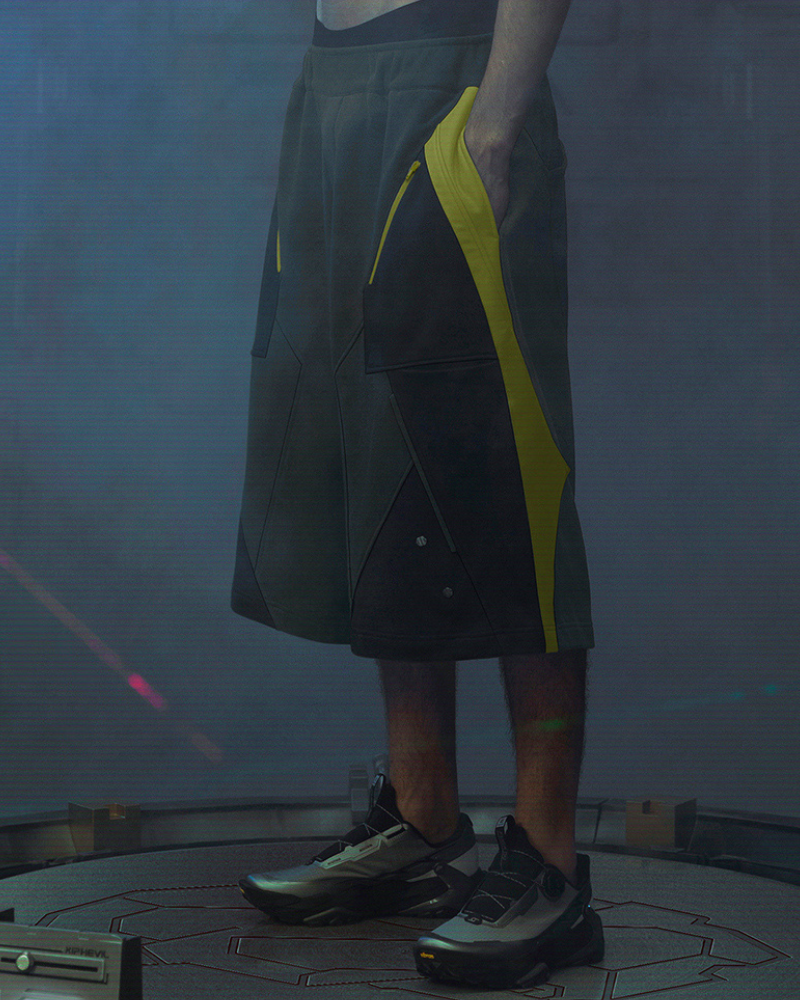 Cyberpunk Outfits Star Alliance Sports Shorts