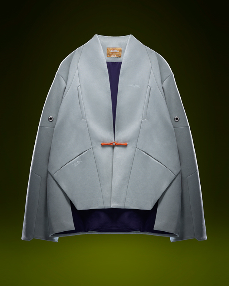 Cyberpunk Outfits Unisex Suede Minimalist Future Jacket