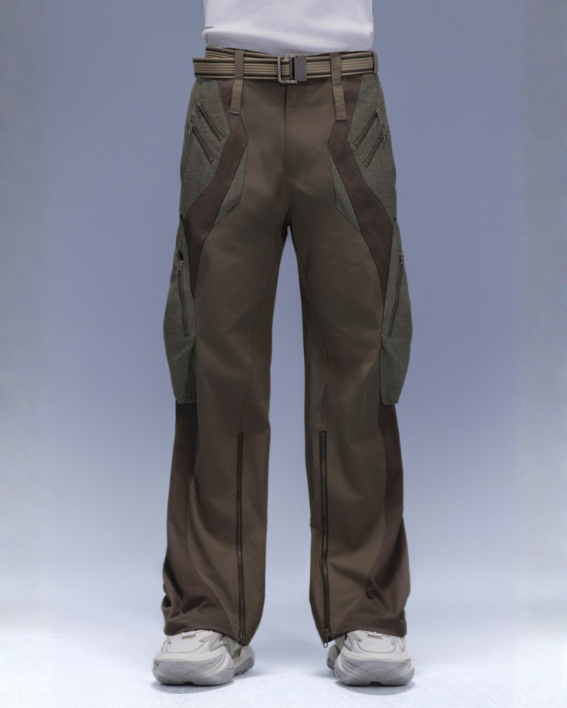 Cyberpunk Outfits Wide-Leg Pants