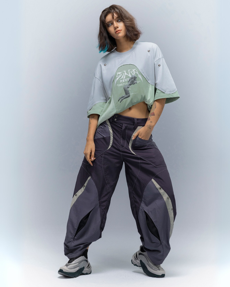 Cyberpunk Outfits Wind Blade Functional Quick-Dry Pants
