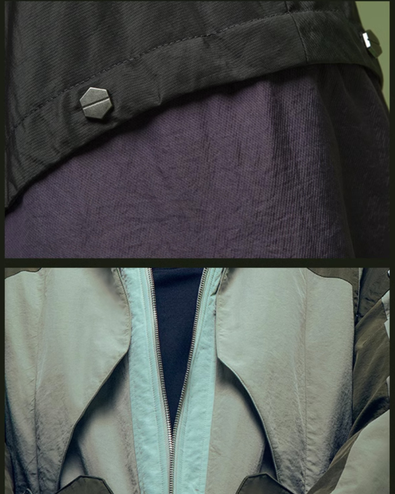 Cyberpunk Outfits Exotic Hacker Urban Winter Jacket