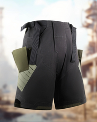 Fist Power Cyberpunk Washed Cargo Shorts