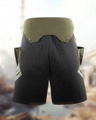 Fist Power Cyberpunk Washed Cargo Shorts