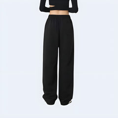 Black And Pink Cargo Pants