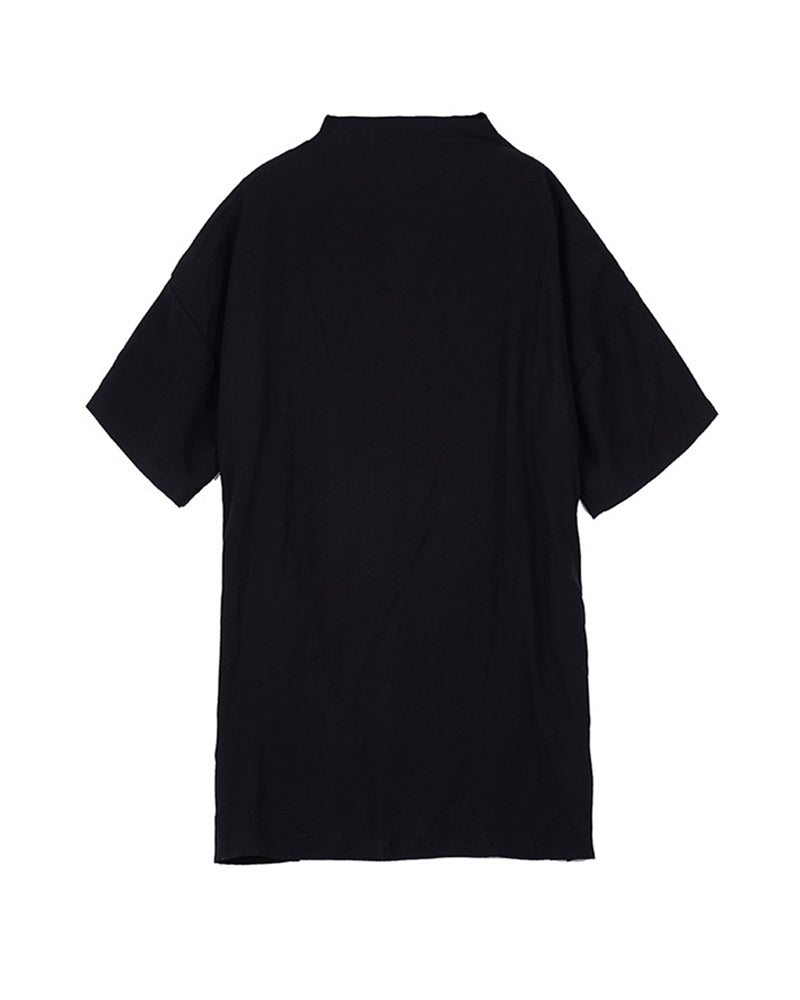 Yamamoto Relaxed Standing Collar Japanese Shirt