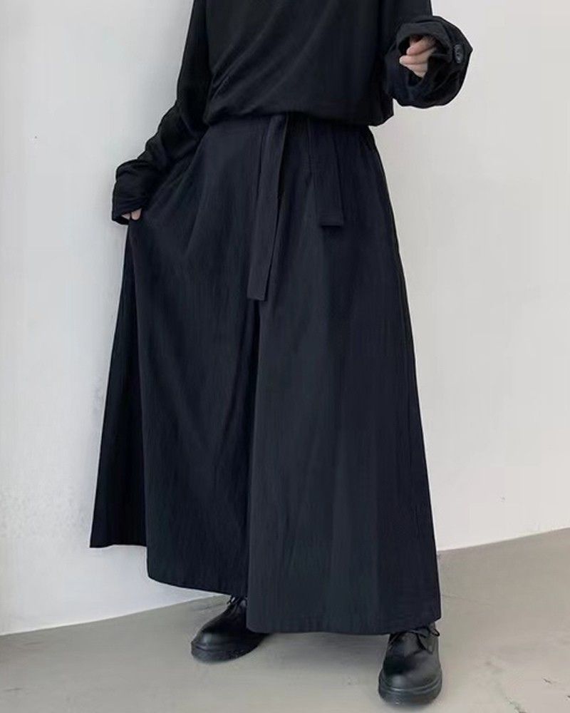 Yamamoto Wide Leg Hakama Pants