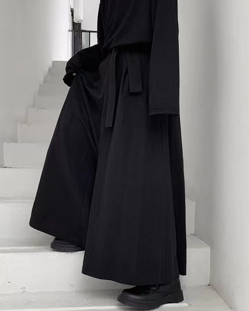 Yamamoto Wide Leg Hakama Pants