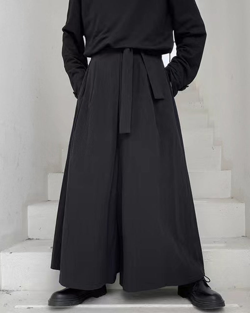 Yamamoto Wide Leg Hakama Pants
