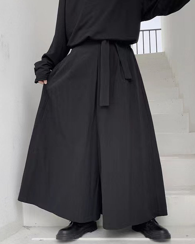 Yamamoto Wide Leg Hakama Pants