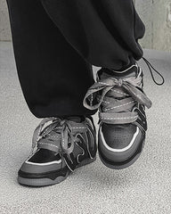 Stylish Chunky Sole Sneakers
