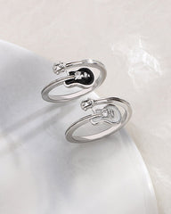 Guitar Design Copper Ring
