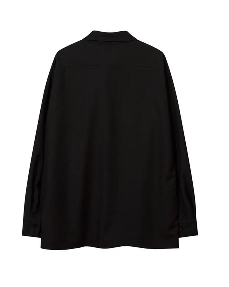 Chain Tie Long Sleeve Shirt