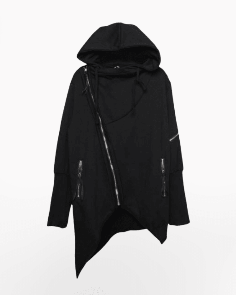 Japanese Zipper Hooded Jacket