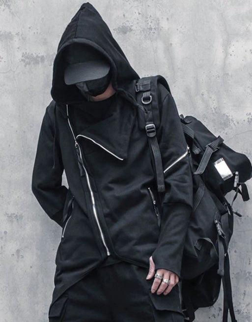 Japanese Zipper Hooded Jacket