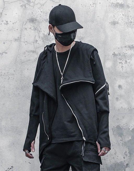 Japanese Zipper Hooded Jacket