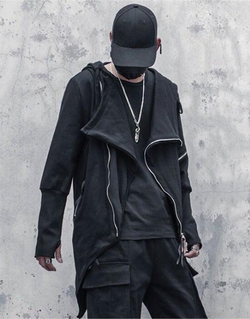 Japanese Zipper Hooded Jacket