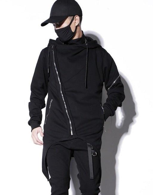 Japanese Zipper Hooded Jacket