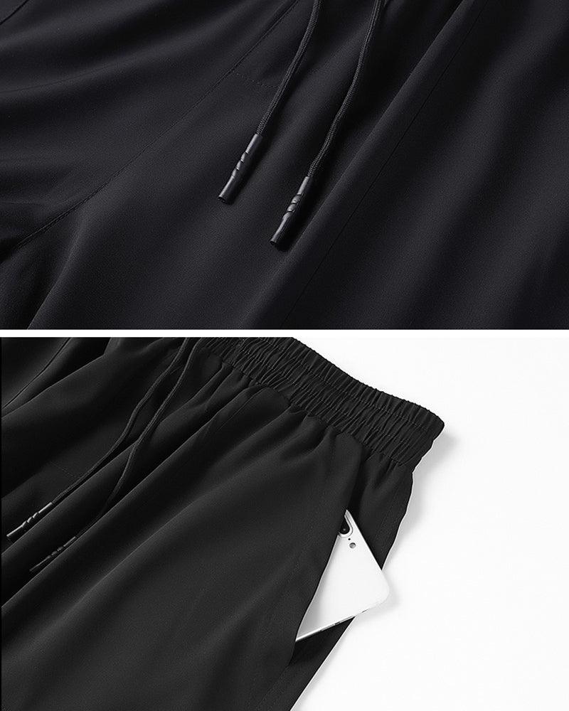 Summer Ice Silk Jogger Pants