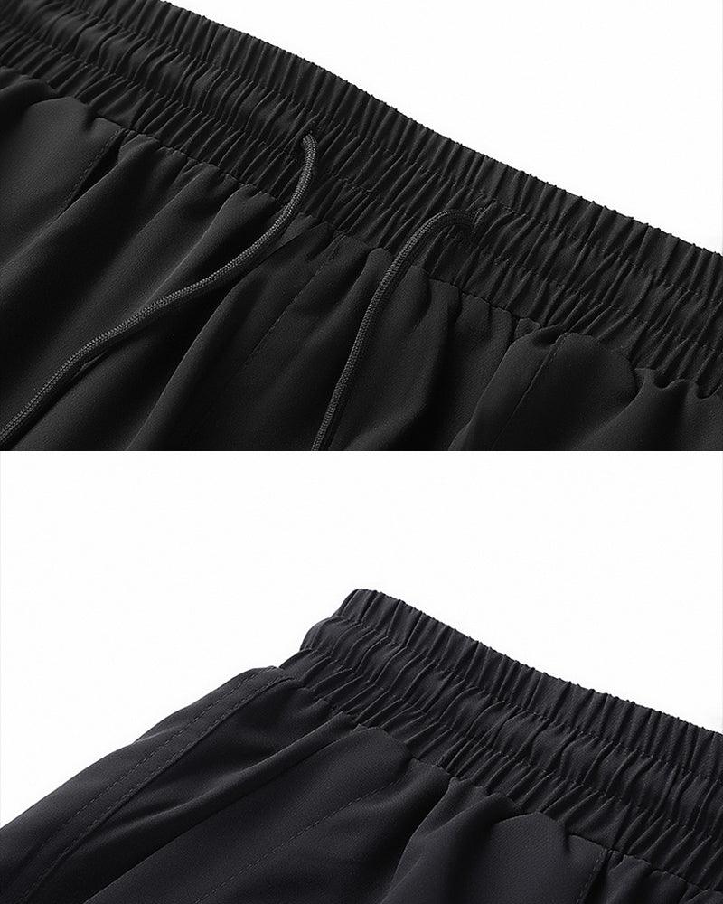 Summer Ice Silk Jogger Pants