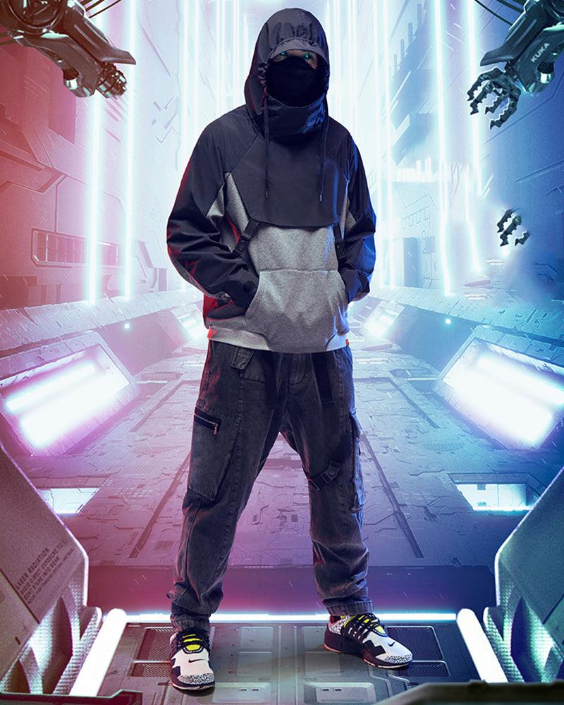 Cyberpunk Assassin Ninja Scarf And Mask