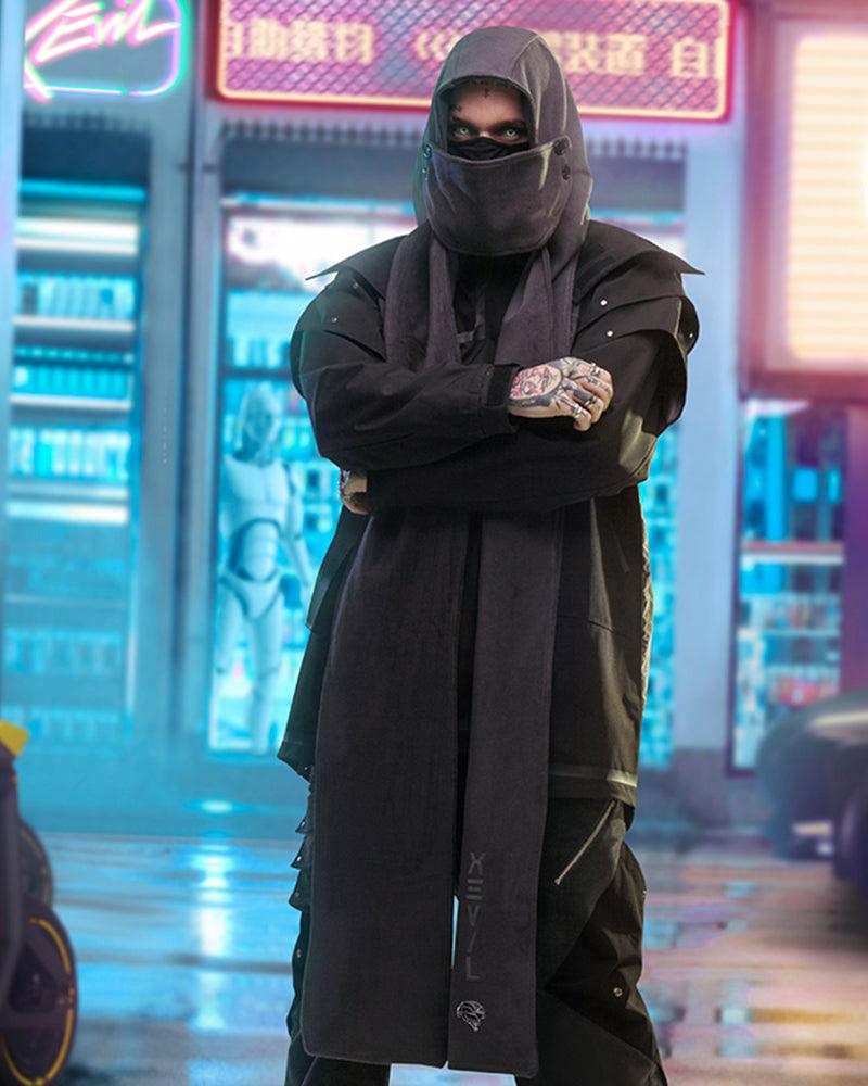 Cyberpunk Assassin Ninja Scarf And Mask