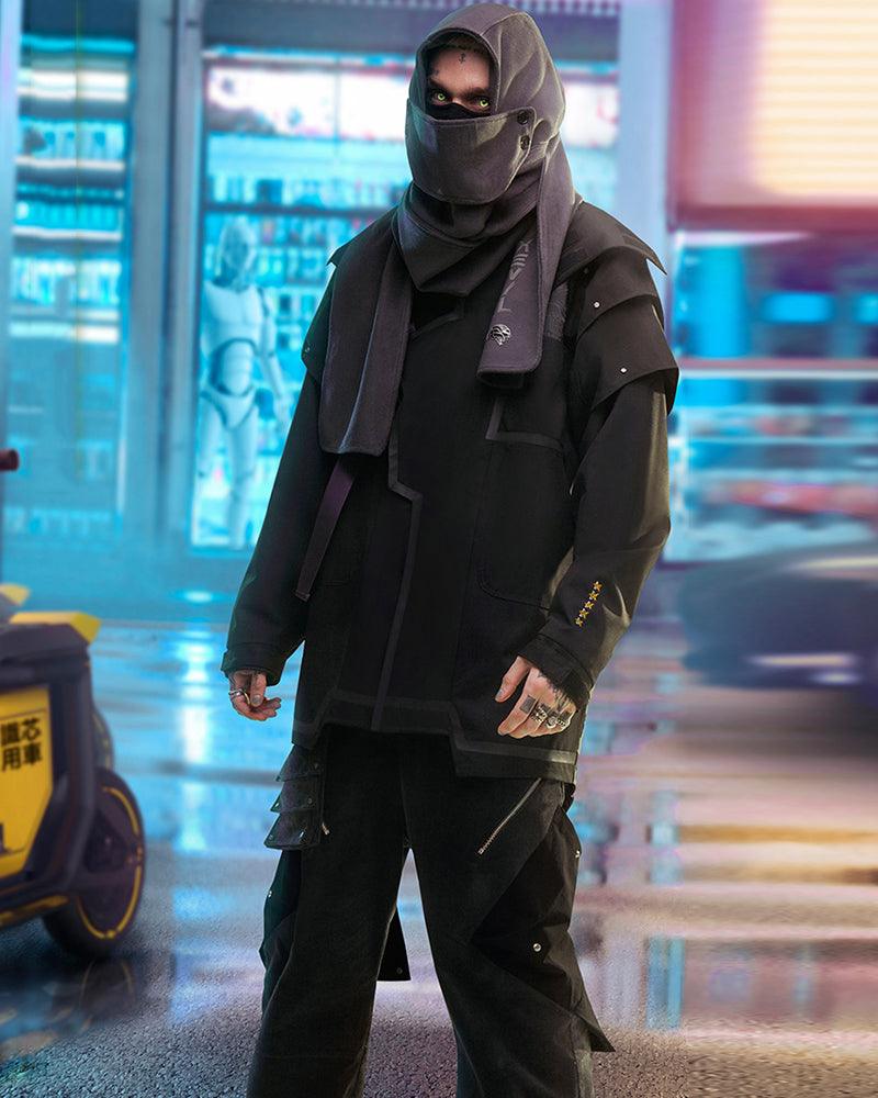 Cyberpunk Assassin Ninja Scarf And Mask