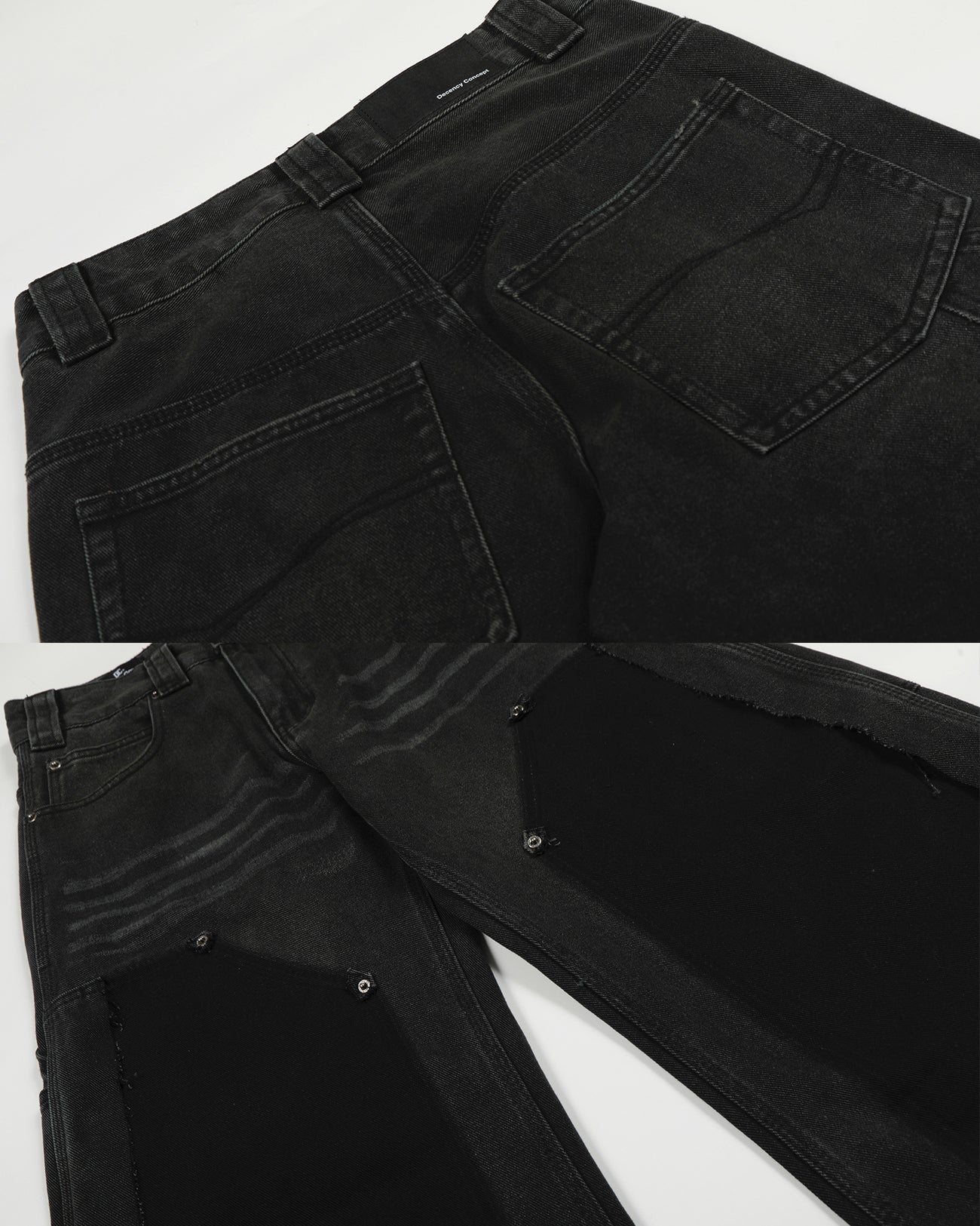 Personalized Washed Design Jeans