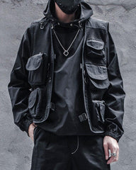 Fishnet Cargo Vest