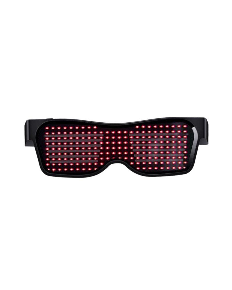 Cyberpunk LED Light Up Glasses  ( Customizable Text And Image Available)