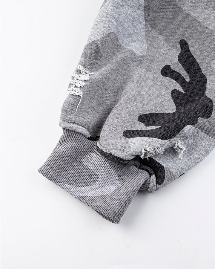 Camouflage Nirvana Graphic Hoodie