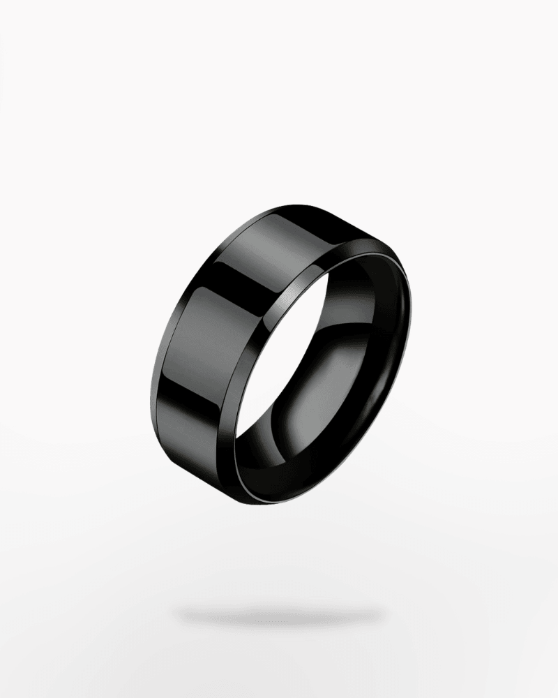 Custom Letters Titanium Ring