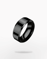 Custom Letters Titanium Ring