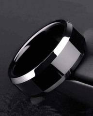 Custom Letters Titanium Ring