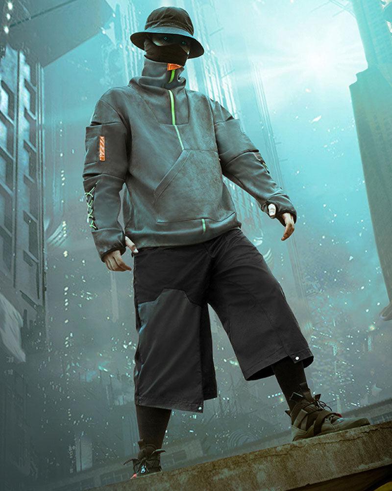 Cyberpunk Outfits City Judge Unisex Ninja Pants