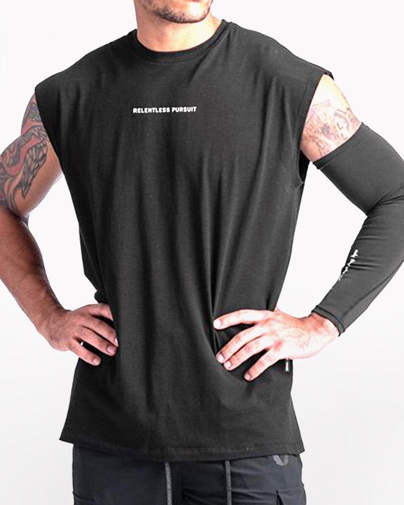 Sleeveless Mens Muscle Shirt