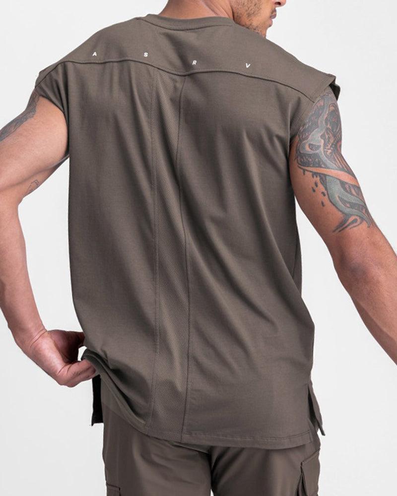 Sleeveless Mens Muscle Shirt